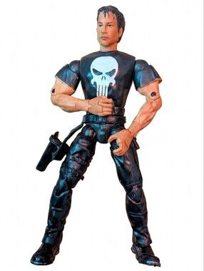 2004 Marvel Legends Movie Punisher (Thomas Jane/ToyBiz) Figure Only, As Is